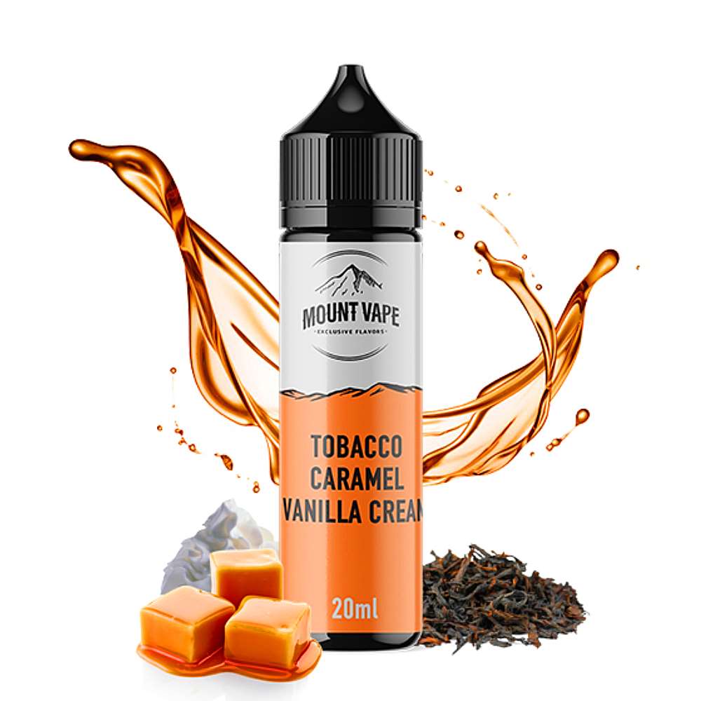 Mount Vape Tobacco Caramel Vanilla Cream