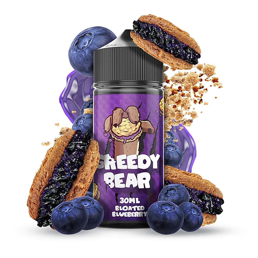 Greedy Bear Bloated Blueberry Flavor Shot 30ml/120ml
