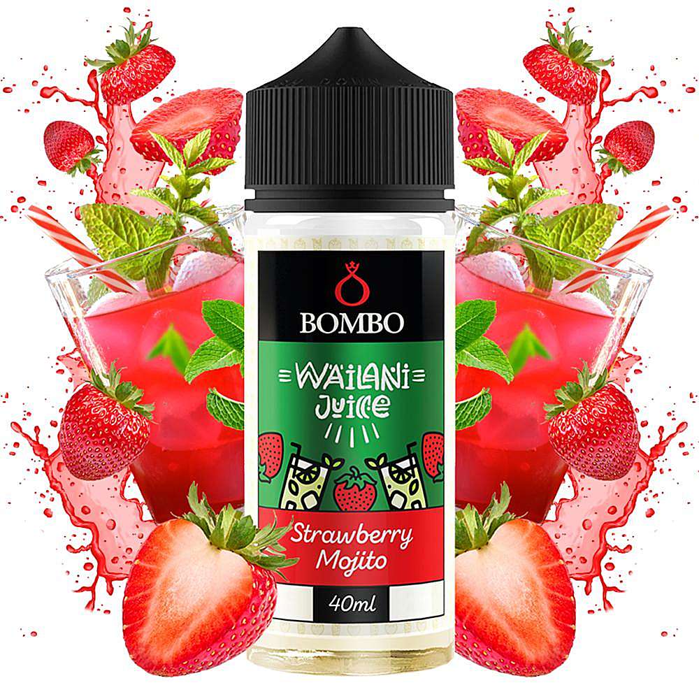Bombo Wailani Juice Strawberry Mojito Flavor Shot 40ml/120ml