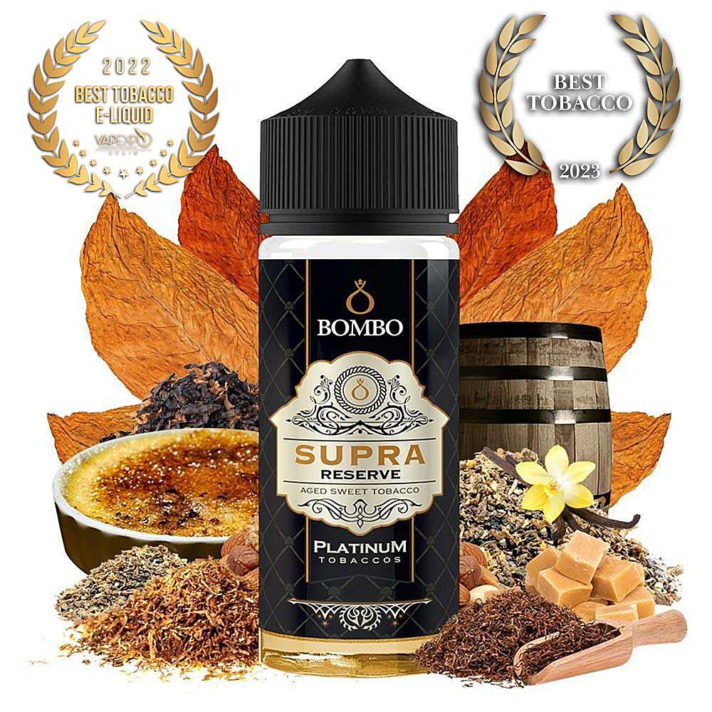 Bombo Platinum Tobaccos Supra Reserve Flavor Shot 40ml/120ml