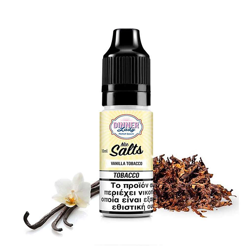 Dinner Lady Vanilla Tobacco Salts 10ml