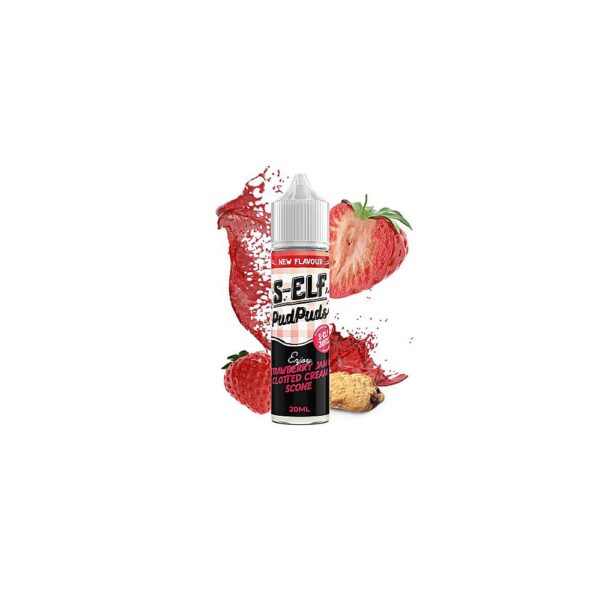 S-Elf Juice Pud Puds Strawberry Jam & Clotted Cream Scone Flavour Shot