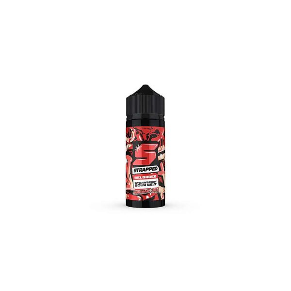 Strapped Reloaded Strawberry Sour Belt Flavour Shot 30ml/120ml