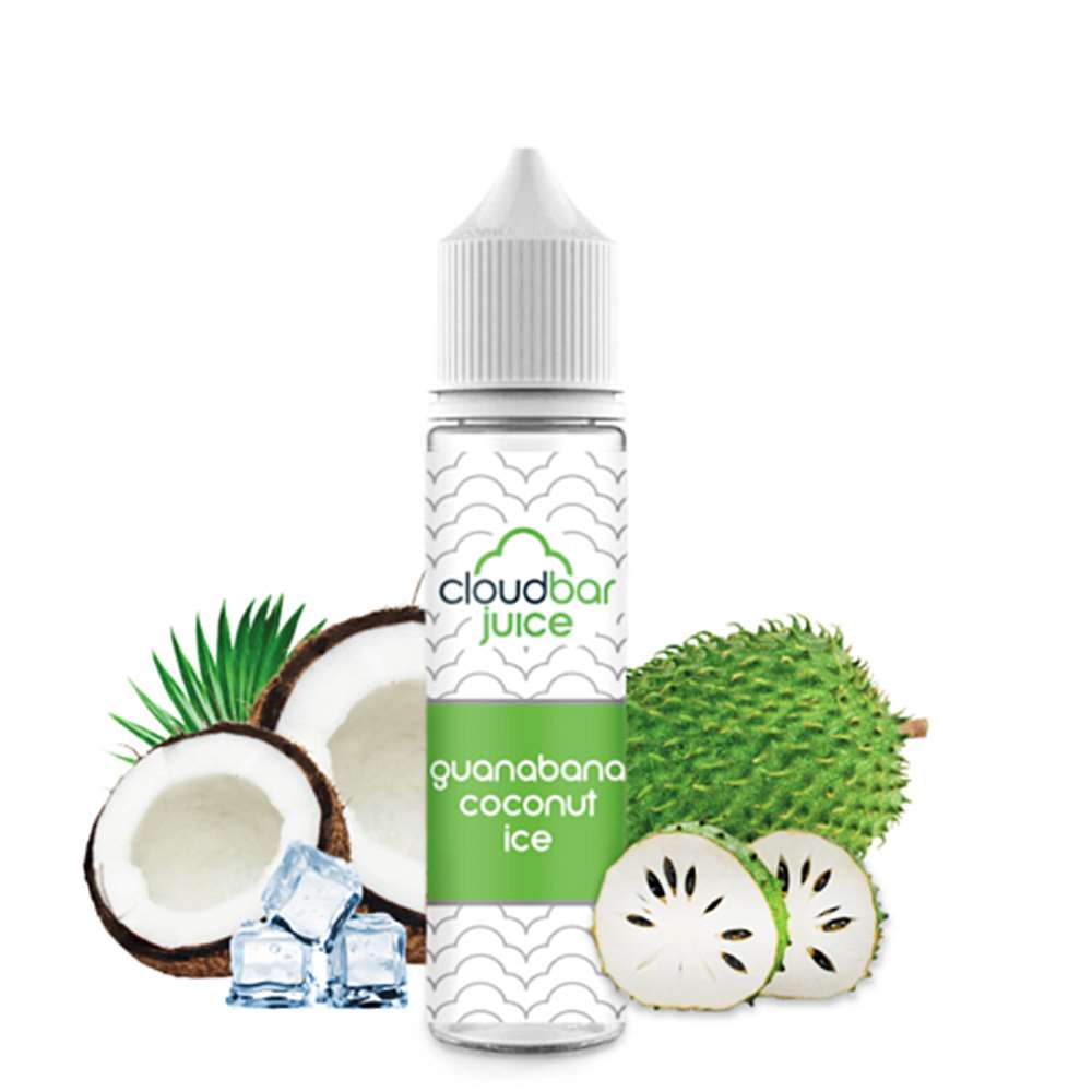 CloudBar Juice Guanabana Coconut Ice 12ml/60ml